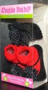 Cutie Baby Girl Newborn hair Bands and Booties Set (0-6mths)
