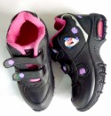 Barbie Air Roses Velcro Trainers- Black
