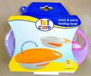 TOT CARE- Store & Serve Feeding Bowl & Spoon- 4mths+