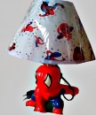 Character Large Bedroom Lamp- Angry Birds & Spiderman