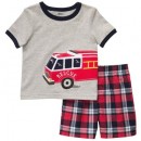 Carter's boys 2-piece shorts & tee set- 6mths- 24MTHS
