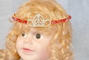 Girls Crown Jewelry Beaded Wire Alice Band- assorted