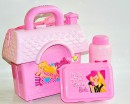 Technoplast House Plastic School Lunch box- Barbie (assorted colours)