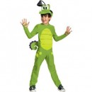 Disney Where's My Water? Swampy Child Halloween Costume LARGE (10-12)
