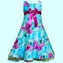 Ashley Ann Girls Shantung Dress Sash With Bow- 4T- REDUCED
