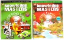 Knowledge Masters Hard cover Book- 4 Titles- With exciting Internet Links and CD-Rom