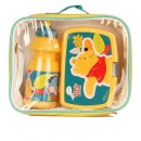 Winnie The Pooh Lunch Box & Bottle Set - Yellow