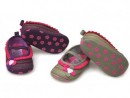 Soft Touch Infant girls dress-up prewalker shoes  (Flower) 3mths- 12mths
