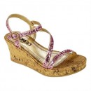 Bongo Girls Odalys Pink Glitters Sandals U.S Size 1