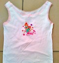 Faded Glory Girls vest- 2, 3, 4yrs (Winx, Princess, Strawberry )