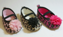 Mothercare Baby girl leopard Animal print prewalker Shoes- Size 3