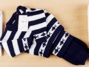 Bimbo Collection- Baby 3 pc Knitted cardigan Set- Top, Bottom & Cap