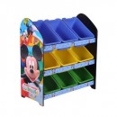 Disney ( Mickey / Cars / Pooh/ Princess ) 9 Bin Room Storage Rack.