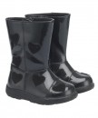 Mothercare First Walker Black Patent Boots- UK 5, 7 / EUR Size 22/24
