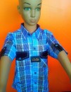 Look Juniors Plaid shirt- 7yrs