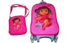 Dora the Explorer 3D Eva Trolley Bag and Lunch Bag set