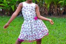 Bonnie Jean Sleeveless Tier Floral Dress- 4,5,6yrs