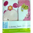 TELEBEARS 2PACK INFANT HOODED TOWELS