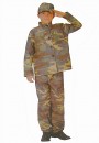 Boys Camouflage Soldier Costume (7-10years)