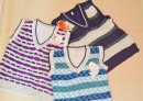 Children sleeveless cardigans - assorted designs- 4-8yrs