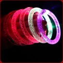 LED Light up Flashing/Glowing bangles- Kids to Adults (pack of 6)