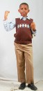  Good Lad Boys 3 pcs set- Vest, Shirt and  Pants-  7yrs