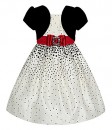 Love Ivory & Black Candle Polka-Dot Dress & Shrug (5-10yrs)