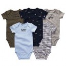 Carter’s Baby boy Short sleeve 5-pack bodysuits