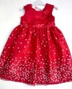 Blueberi Boulevard Red Glitter Dress