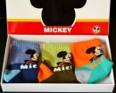 Disney Mickey Mouse 3pack Boys socks 9-11cm (6-12mths), 12-14cm (18mths-3yrs)