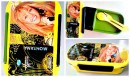 Hannah Montana Lunch plate with Cutlery set