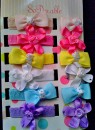 So'dorable baby girl hair accessories- 6 head bands & 6 matching Hair clips