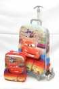 Pixar Cars McQueen EVA Trolley & Lunch Bag Set