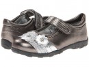 Stride Rite: Hilary Toddler Girls Silver Shoes- UK Size 5, 8,10