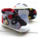 Mickey Mouse Baby Boy Prewalker Boot Sneakers (0-3mths, 3-6mths, 6-9mths, 9-12mths)