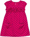Carter's Toddler Knit Capped Sleeve Dress- POLKA DOT (2 colours)-4yrs