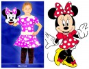 REAL CHARACTER COSTUMES- Minnie Mouse- 8, 9, 10yrs