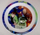Trudeau Melamine Plate- Princess, ben10 Alien Force, Pixar Cars