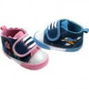 Soft Touch Infant boys/girls dress-up prewalker denim shoes  (3mths- 12mths)