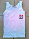 Game on Boys white Cotton vests (6-12yrs)