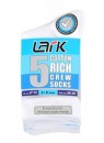 Lark Cotton Rich Crew Sock Set 5 Pairs- Boys & Girls