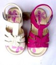 FitKids Toddler Girls Sandals-Only White Left