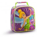 Disney- Tinkerbell Lunch Tote-Purple & Lime Butterflies