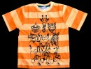 Topolino Boys 'ANIMAL SQUAD' stripe Tee- 3-4yrs, 6-7yrs