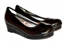 SmartFit Black Patent Wedge Shoes- US Size 12-4