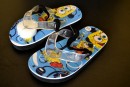 Spongebob Light up Flipflops (size 23-28)