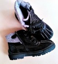 Centro Boys black Ankle boots- US Size 27/9