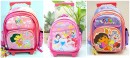 Girls Detachable Trolley Backpack- Dora, Princess- 13inches