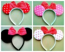 Minnie Mouse Costume Ears / Alice hair band- 4 colours