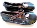 Arizona Girls Cross-bar brown shoes- Size 1/32
